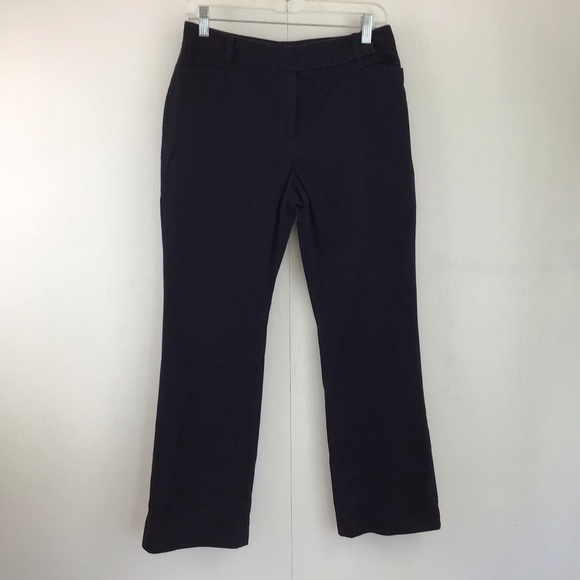 Talbots Pants - Talbots Heritage Boot black chino style pants size 6P